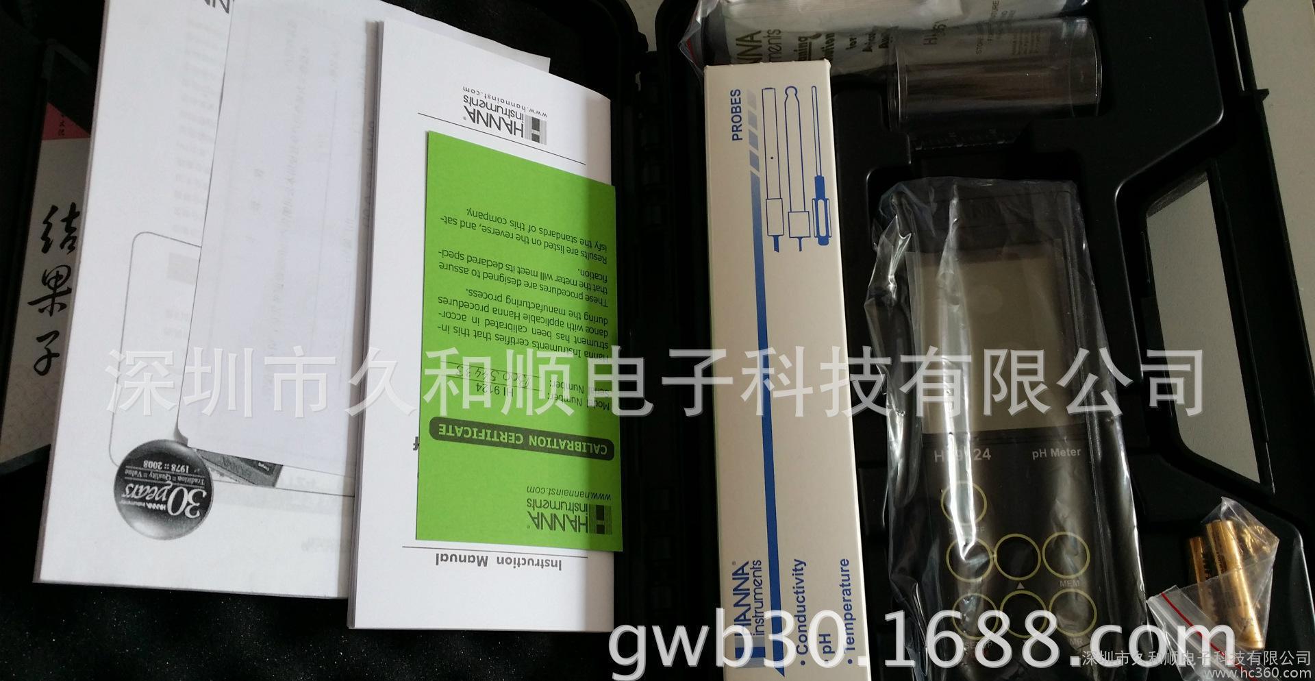 HANNA便携式PH计/酸度计 HI9124 HI912