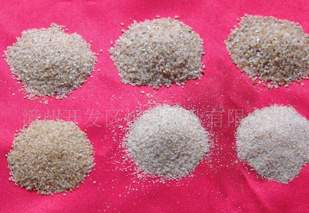 供应炽昌砂业各种规格天然石英砂 硅砂 滤料砂 规格