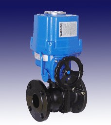 电动法兰球阀
