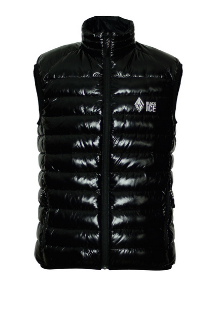 Black Ice黑冰玉衡排骨系列马甲新款上市排骨款羽绒背心 白鹅绒