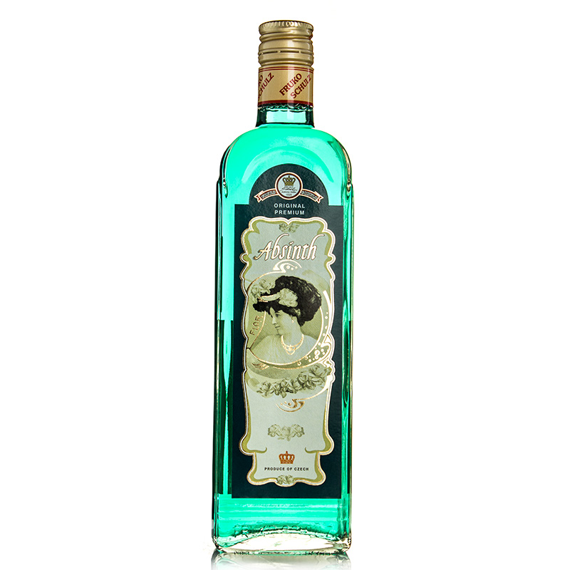 捷克原装进口 洋酒 FRUKO ABSINTH 福卢克苦艾酒