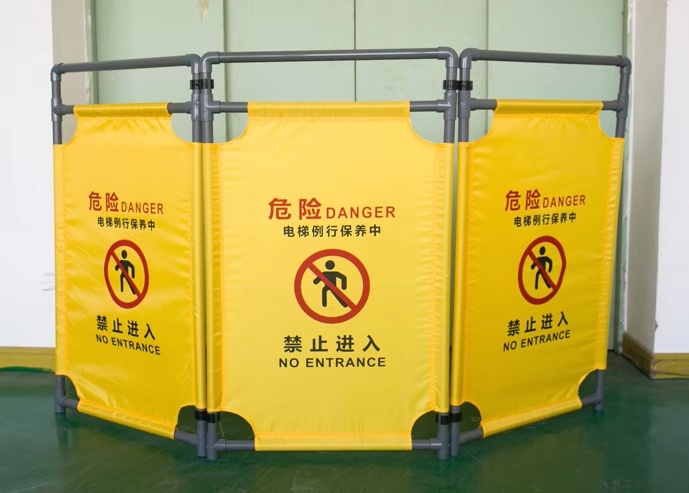 佛山大成交通设施厂家 布艺折叠围栏 折叠式围栏生产厂家